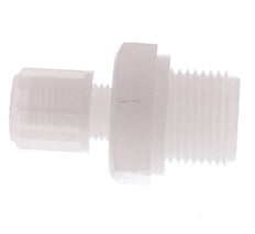 6x4mm & G3/8'' PVDF Druckverschraubung mit Außengewinde 10 bar
