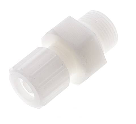 15x9mm & G3/4'' PVDF Klemmverschraubung mit Außengewinde 10 bar PVC und PA
