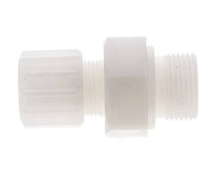 15x9mm & G3/4'' PVDF Klemmverschraubung mit Außengewinde 10 bar PVC und PA