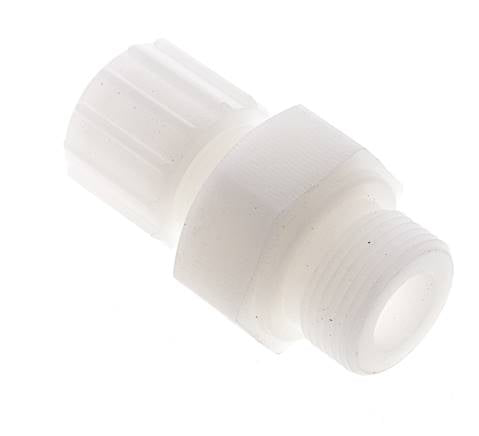 15x9mm & G3/4'' PVDF Klemmverschraubung mit Außengewinde 10 bar PVC und PA