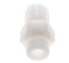 15x9mm & G3/4'' PVDF Klemmverschraubung mit Außengewinde 10 bar PVC und PA