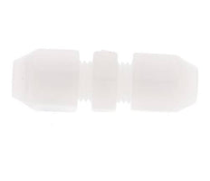 Gerade 2x4mm PVDF-Schlauchverschraubung 10bar/145psi