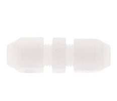 Gerade 2x4mm PVDF-Schlauchverschraubung 10bar/145psi