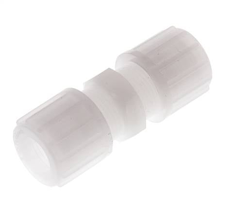 14x12mm PVDF Gerade Druckverschraubung 10 bar
