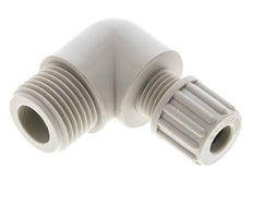 8x6mm & G1/2'' PP-Kompressionsverschraubung mit Außengewinde 10 bar