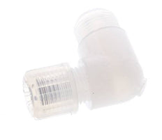 8x6mm & G3/8'' PFA-Winkelverschraubung mit Außengewinde 10 bar