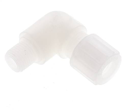 10x8mm & G1/4'' PVDF-Kompressionsverschraubung mit Außengewinde 10 bar
