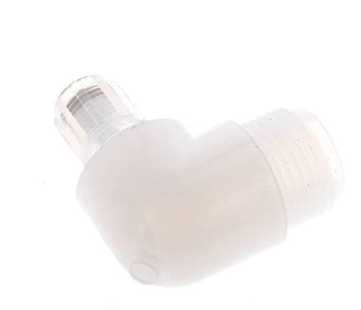 6x4mm & G1/2'' PFA-Winkelverschraubung mit Außengewinde 10 bar