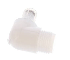 6x4mm & G1/2'' PFA-Winkelverschraubung mit Außengewinde 10 bar