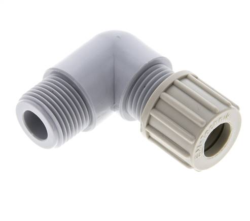 10x8mm & G3/8'' PA-Kompressionsverschraubung mit Außengewinde 10 bar