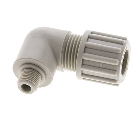 12x9mm & G1/8'' PP-Kompressionsverschraubung mit Außengewinde 10 bar