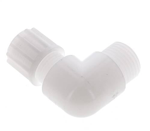 12x10mm & G1/2'' PVDF-Kompressionsverschraubung mit Außengewinde 10 bar