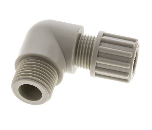 12x10mm & G1/2'' PP-Kompressionsverschraubung mit Außengewinde 10 bar