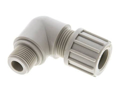 14x12mm & G3/8'' PP-Kompressionsverschraubung mit Außengewinde 10 bar
