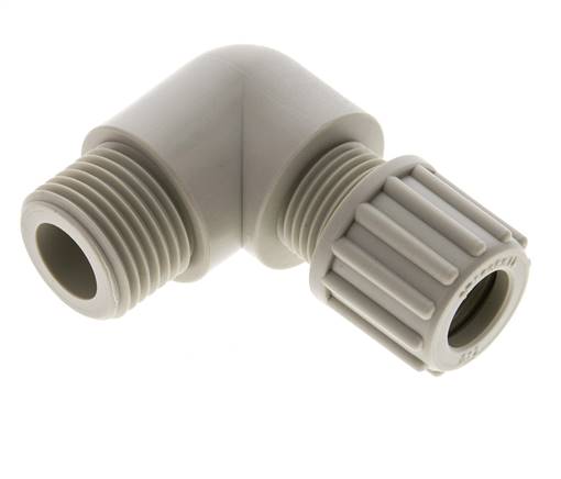 12x10mm & G1/2'' PP-Kompressionsverschraubung mit Außengewinde 10 bar