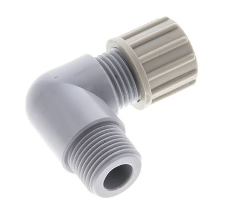 10x8mm & G3/8'' PA-Kompressionsverschraubung mit Außengewinde 10 bar