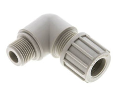 14x12mm & G3/8'' PP-Kompressionsverschraubung mit Außengewinde 10 bar