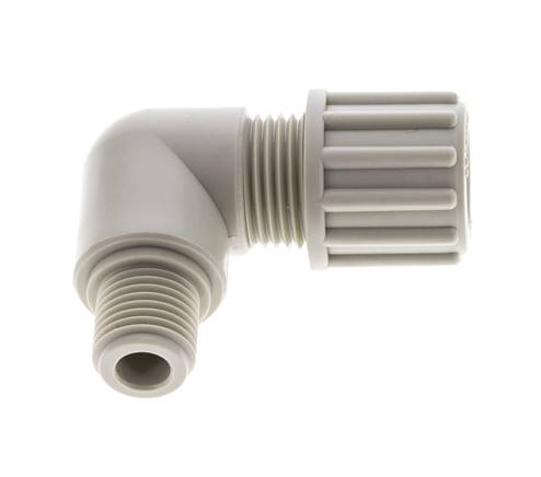 12x10mm & G1/4'' PP-Kompressionsverschraubung mit Außengewinde 10 bar