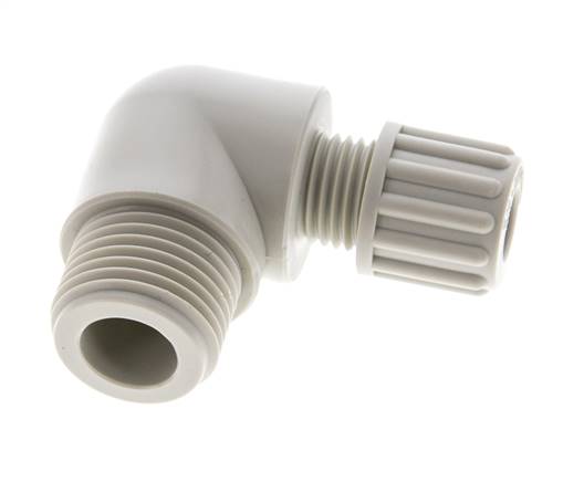 8x6mm & G1/2'' PP-Kompressionsverschraubung mit Außengewinde 10 bar