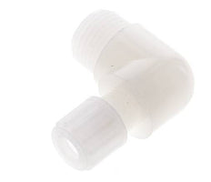 8x6mm & G1/2'' PVDF-Kompressionsverschraubung mit Außengewinde 10 bar