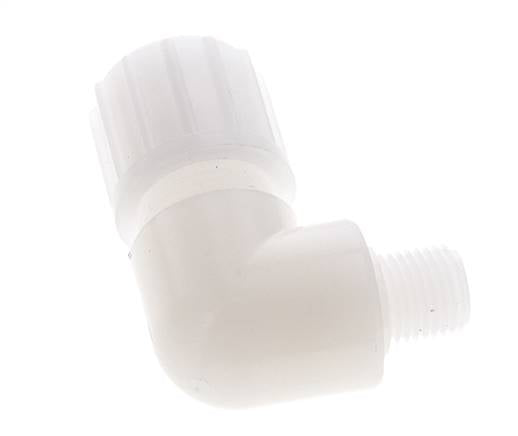14x12mm & G1/4'' PVDF-Kompressionsverschraubung mit Außengewinde 10 bar