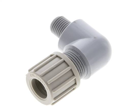 8x6mm & G1/4'' PVDF-Kompressionsverschraubung mit Außengewinde 10 bar