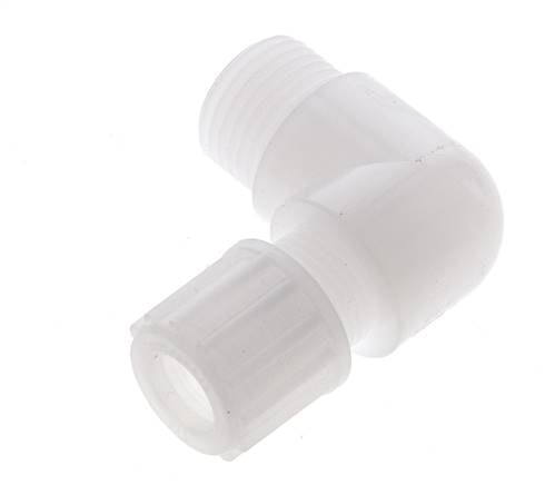 12x10mm & G1/2'' PVDF-Kompressionsverschraubung mit Außengewinde 10 bar