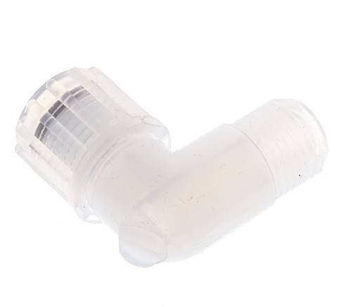 8x6mm & G1/4'' PFA-Winkelverschraubung mit Außengewinde 10 bar