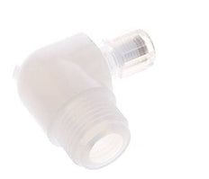 6x4mm & G1/2'' PFA-Winkelverschraubung mit Außengewinde 10 bar