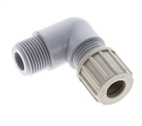 10x8mm & G3/8'' PA-Kompressionsverschraubung mit Außengewinde 10 bar
