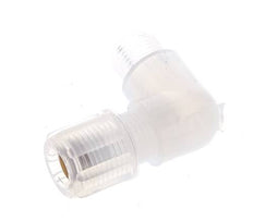 6x4mm & G1/8'' PFA-Winkelverschraubung mit Außengewinde 10 bar
