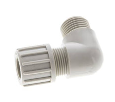 10x8mm & G1/4'' PVDF-Kompressionsverschraubung mit Außengewinde 10 bar