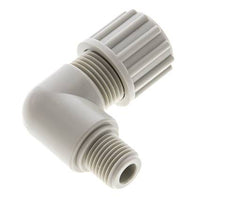 12x10mm & G1/4'' PP-Kompressionsverschraubung mit Außengewinde 10 bar