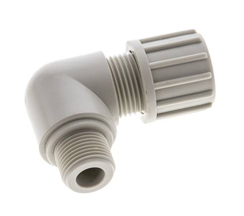 14x12mm & G3/8'' PP-Kompressionsverschraubung mit Außengewinde 10 bar