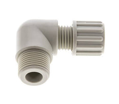 8x6mm & G3/8'' PP-Kompressionsverschraubung mit Außengewinde 10 bar