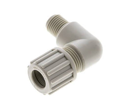 12x10mm & G1/4'' PP-Kompressionsverschraubung mit Außengewinde 10 bar