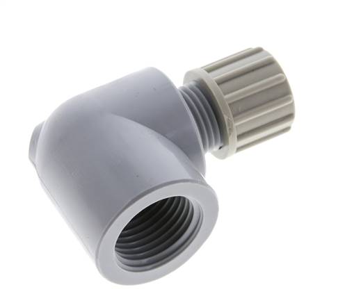 10x8mm & G1/2'' PA-Kompressionsverschraubung mit Innengewinde 10 bar