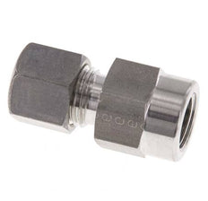 8L & G1/4'' Edelstahl-Druckverschraubung mit Innengewinde für Druckmessgeräte 315 bar ISO 8434-1