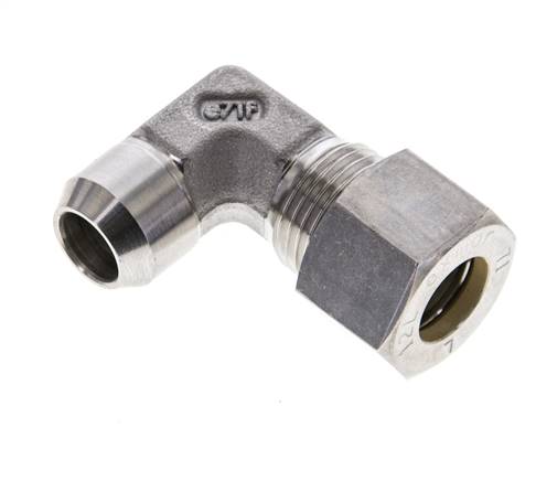 12L & 16mm Edelstahl-Kompressionsverschraubung mit Schweißende 315 bar ISO 8434-1
