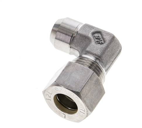 12L & 16mm Edelstahl-Kompressionsverschraubung mit Schweißende 315 bar ISO 8434-1