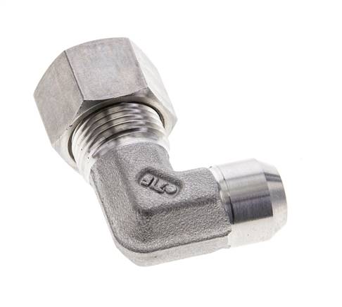 12L & 16mm Edelstahl-Kompressionsverschraubung mit Schweißende 315 bar ISO 8434-1