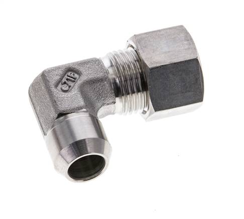 12L & 16mm Edelstahl-Kompressionsverschraubung mit Schweißende 315 bar ISO 8434-1