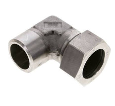35L & 40mm Edelstahl-Winkelverschraubung mit Schweißende 160 bar ISO 8434-1