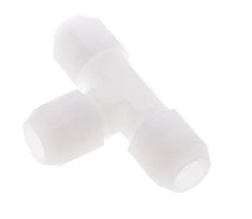 12x14 mm PVDF T-Form Tee Schlauchanschluss 10bar/145psi