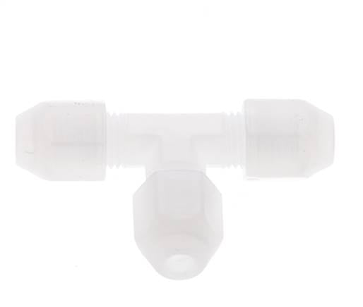 2X4 Mm PP T-Form Tee Schlauchanschluss 10Bar/145Psi [2 Stück]
