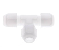 9x12 mm PP T-Form Tee Schlauchanschluss 10bar/145psi