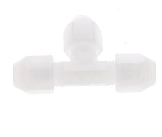 2X4 Mm PP T-Form Tee Schlauchanschluss 10Bar/145Psi [2 Stück]