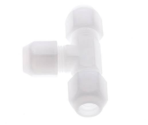 9x12 mm PP T-Form Tee Schlauchanschluss 10bar/145psi