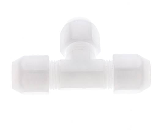 9x12 mm PP T-Form Tee Schlauchanschluss 10bar/145psi