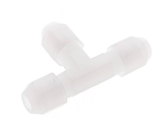 4x6 Mm PVDF T-Form Tee Schlauchanschluss 10Bar/145Psi